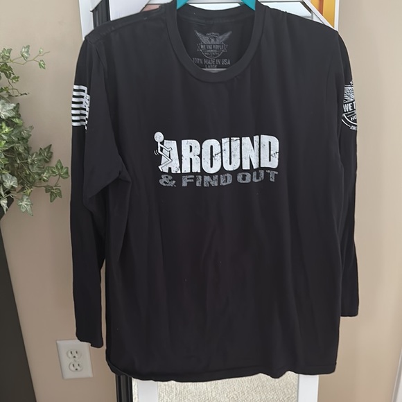 F*CK AROUND AND FIND OUT SHIRT - SIZE LARGE - Picture 2 of 9